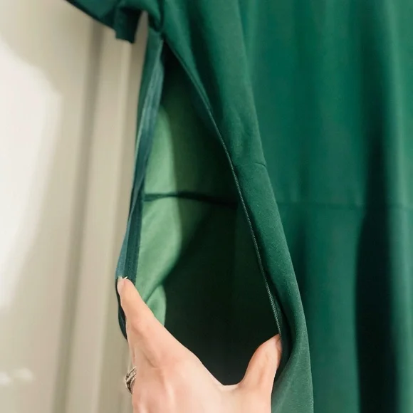 Classic Beautiful & Simplistic Green Dress 👗 - Picture 6 of 11
